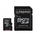 Карта памяти microSDHC, 64 GB, Kingston, Class 10, SD adapter