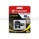 Карта памяти microSDHC, 16 GB, Transcend, TS16GUSDHC10, Class 10, SD adapter