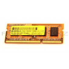 ОЗУ для ноутбука, SO-DIMM, DDR 3, 1 GB, PC10666 (1333), Zeppelin